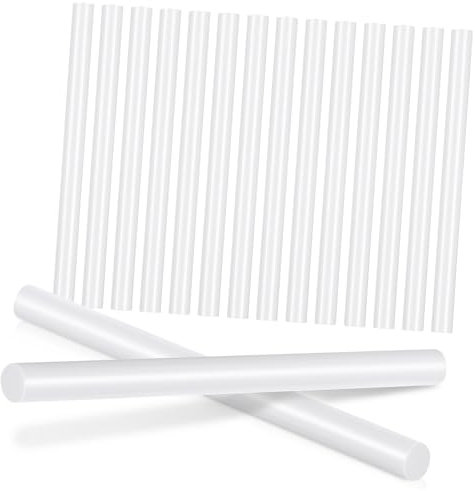 Operitacx 16 Piezas Palos Adhesivos Pigmentos Mini Barras De Pegamento Varitas De Niña De Las Flores Pegamento Adhesivo Termofusible Adhesivo Transparente Barra De Pegamento Opaco