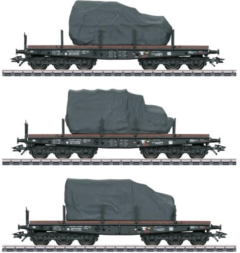 Märklin 48660 H0 3er Set Schwerlastwagen SSyms Kälm, DRG, Ep.II, WS