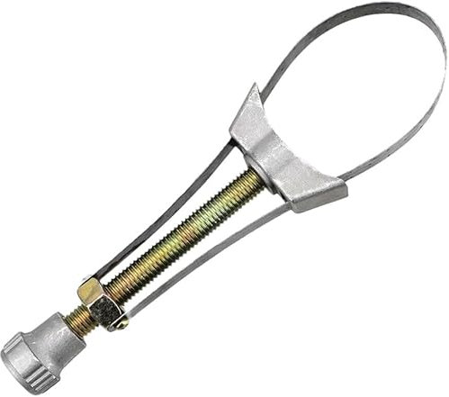 topolenashop Chiave a Fascia Smontaggio Filtro Olio Auto Moto Da 60 a 105 Chiave a Nastro Regolabile Smontaggio Filtro Olio Auto Moto