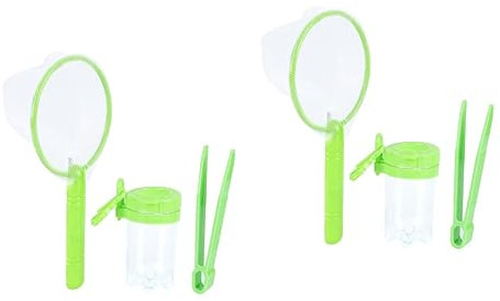 TOYANDONA 4sätze Entdecker Junge Mädchen Teiliges Mit Insektenfänger Pinzette Und Beobachtungsbox Für Outdoor-Abenteuer Für Junge Entdecker Und Naturbegeisterte Mädchen