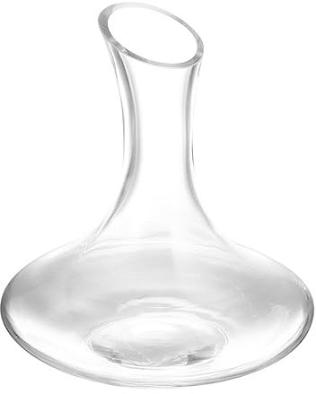 Amosfun Carafe à Vin En Verre Soufflé Gb-17, Distributeur De Boissons Cristal, Aérateur Rapide Pour Maison Et Dégustation, Carafon Décoratif, Service Convivial