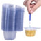100pcs Tasses D'urine,Tasses D'échantillons D'urine Pour Test De pH,Tasse à Urine Coupelles Plastique Jetable,Gobelets de Mélange époxy en plastique Transparent,Transparente Tasse Graduée en plastique