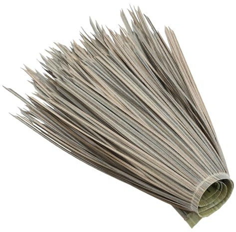 BAZEITFLOW Tetto Artificiale Ignifugo Per Giardini e Patii Decorazione Simulata Per Rifugi Da Giardino e Stili Rustici Facile Da Installare e Manutenzione Zero