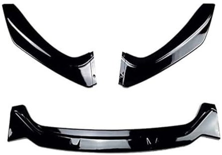 Auto Frontspoiler Lippe Für B&MW 1er F20 F21 M-Pack Facelift 2015–2019 Frontstoßstangenlippe Kinnspoiler Kohlefaser-Look Frontdiffusor