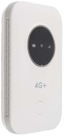 YUEHISY 4G 5G Hotspot Mobile WiFi, Router WiFi Portatile con Slot per Schede SIM per Viaggi in Campeggio Aziendale Campeggio, Supporta 10 Dispositivi da 300 Mbps LTE CAT4