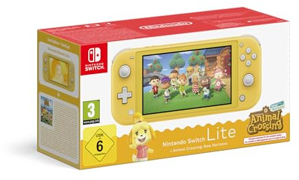 Console Nintendo Switch Lite + Animal Crossing: New Horizons (gialla)