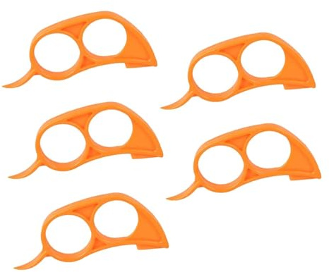 Apelsinskalare lätt citrusskalare orange citron grapefrukt lime | 5 x citrus hudskärare fruktverktyg, köksprylar, citron, grapefrukt, mandarin, lime