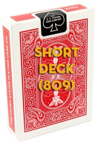 Short Bicycle Mandolin Deck 809 (Red)