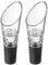 Westmark Simo Lot de 2 becs verseurs à décanter de haute qualité avec aération, embout adapté à de nombreuses bouteilles de vin, bonne étanchéité, plastique, acier inoxydable, lot de 2