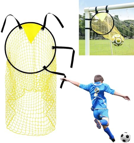Quixotical Fotboll målnät, träningsmål, hörn kicknät och skytteövningar