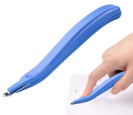 Magnetisches Heftklammerentferner-Werkzeug, Arbeitssparender Heftklammerentferner in Stiftform, Ergonomischer Heftklammerentferner, tragbarer Heftklammerzieher für Schule, Zuhause, Arbeitsplatz