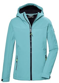 Killtec Flicka Kos 145 Grls Sftshll Jcke softshelljacka/utomhusjacka med huva
