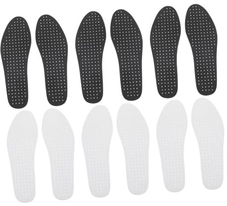 COLLBATH 6 Paar Atmungsaktive Einlegesohlen Eva-schuhpolster Dämpfende Puffereinlagen Für Schuhe