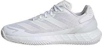 adidas Mujer Defiant Speed 2 Clay Tennis Shoes, FTWR White/FTWR White/Grey One, 40 EU