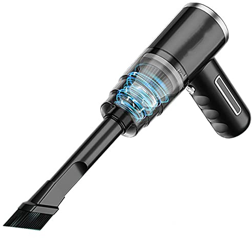 Aspirateur De Voiture sans Fil Rechargeable, 9000pa Forte Aspiration, De Voiture Humide Sec avec à Main Léger Voiture, Bureau Et Maison (Noir)