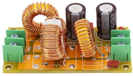 Vocdikficy 4A DC LC Filter FCC Car Audio Hochfrequenzfilterung Tiefpass Passiver Elektromagnetischer Interferenzfilter Langlebig Einfach zu Bedienen