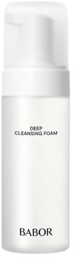 BABOR CLEANSING Cleansing Foam für Mischhaut und ölige Haut, Erfrischender Reinigungsschaum zur täglichen Gesichtsreinigung, Vegane Formel, 1 x 200 ml