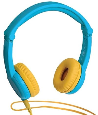 Lunii - Casque Audio Bleu - Compatible avec Ma Fabrique à Histoires - pour Les Enfants de 3 à 8 Ans
