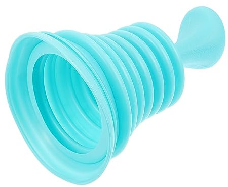 Holibanna Sturatore per Lavandini e Design Ergonomico e Leggero Pulisci Scarichi con Ventosa per e Cucine Colore Blu