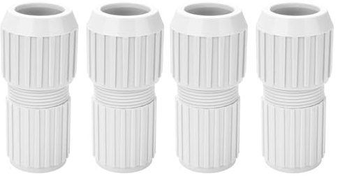 4 giunti per asta di collegamento per piscina, giunti a camma, connettori per asta telescopica, kit di montaggio per asta della piscina (25-28 mm)