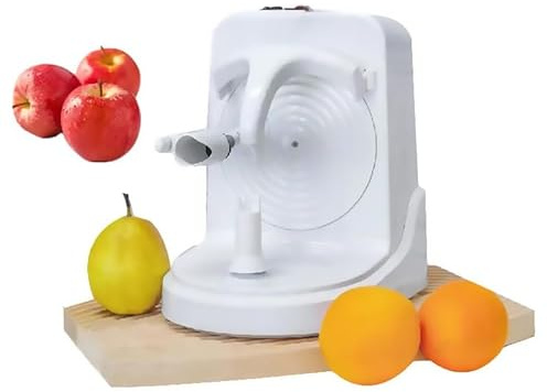 Pelador eléctrico de frutas, aparato de cocina automático para pelar naranjas, manzanas y mangos sin esfuerzo