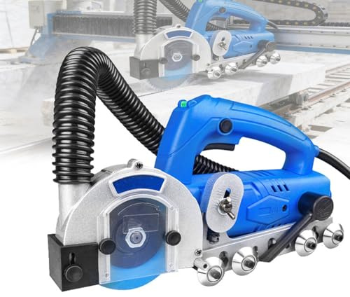 GQKVQ 1200W Household Electric Tile Gaps Crevice Cleaning Machine,with 100mm Blade,Tile Grout Remover Machine,9000r/min Tile Joint Cleaner Tile Joint Cleaning Machine
