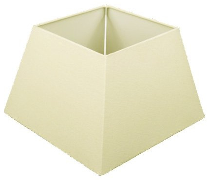 Lampenschirm für Tischleuchte in Vierkant Cotton Creme TL 40-30-26