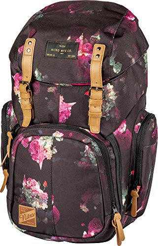 Nitro Weekender Alltagsrucksack mit gepolstertem Laptopfach, Schulrucksack, Wanderrucksack inkl. Nassfach