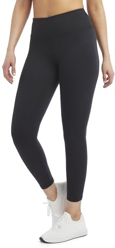 Jockey Women's High Waist Interlock Leggings Deep Black