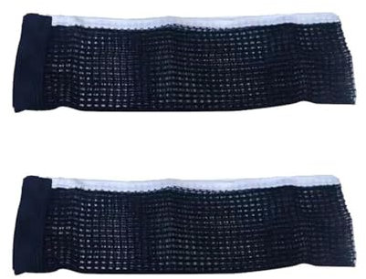 heyous Tischtennisnetz aus Polyethylen (PE), 180 cm lang, tragbar, für drinnen und draußen, verdickter Netzrahmen, Netz, Spannvorrichtung, Zubehör, Polyester-Baumwolle, geeignet für den Innen- und