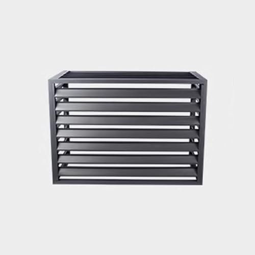 Lattice Panels for Outside Freestanding, Privacy Fence Panels for Outside Metal with Three Colors, 3/4 Panels Fencing for Yard Patio Lattice Panels (Color : Grey, Size : 3P(110 * 80 * 60CM)_B)