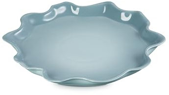 Le Creuset Stoneware Iris Collection Serving Platter, 14, Sea Salt