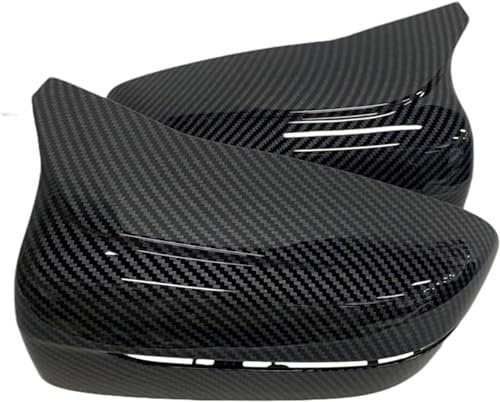 Auto Spiegelkappen Für BM-W 4 5 7 Serie 8 G20 G21 G28 G11 G12 G14 G15 G16 G30 G31 G38 G22,ABS Auto Seitenspiegelgehäuse Auto Tür Spiegelkappen Chrom-Zierrahmen Auto-Außenzubehör