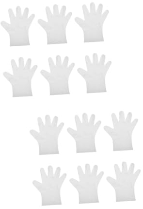 YARNOW 12pcs Non-woven Wash Gloves for Pet Cleaning and Grooming Comfortable and Massage Mitts for Dogs and Cats Easy to Use Practical for Bathing and Deshedding