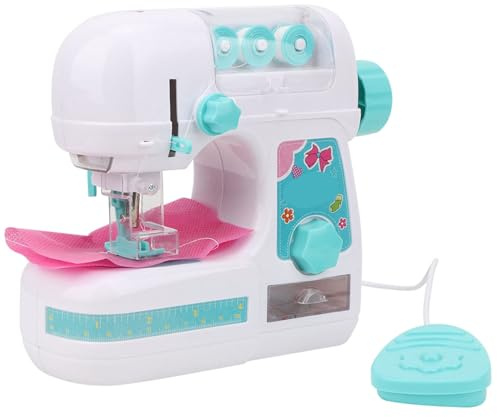 Bonbela Jouet de Machine à Coudre électrique pour les Enfants Enfants Enfants 3 Ans et Plus avec Design Délicat de Conception Premium Matériau Abse
