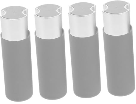 WOONEKY Manija para Persiana Enrollable, Complemento Gris, Material Resistente, Diseño Antideslizante, Accesorios para Cortinas, Fijación para Ventana, Juego De 4 Piezas
