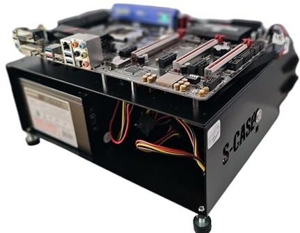S-CASE 5 RAL ATX Server CASE PC, SERVER, 9 drives, storage, CHIA