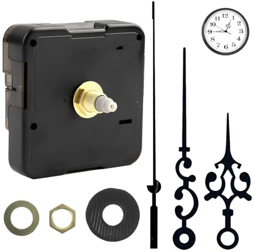 Tomedeks meccanismo orologio da parete, ingranaggio orologio da parete silenzioso, movimento orologio al quarzo, per Riparazione dell'Orologio Parete