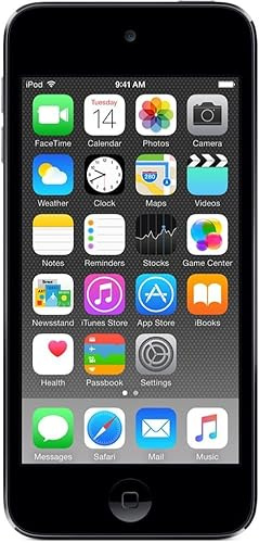 Touch 7th - Lettore musicale da 128 GB, compatibile con MP4/MP3-7, 128 GB, colore: Nero