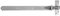 2 x SO-TOOLS® Gartentorscharnier 495-550 mm M16 Ladenband Torband Gartentorband
