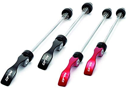 XLC QR-L02 Schnellspanner Set schwarz/rot 2018 Fahrrad Schnellspanner
