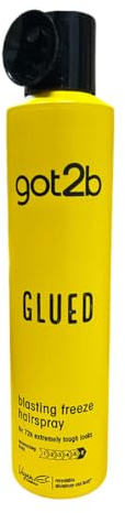 Schwarzkopf got2b Haarlack sprühkleber für krassen Halt, 1er Pack (1 x 300 ml)