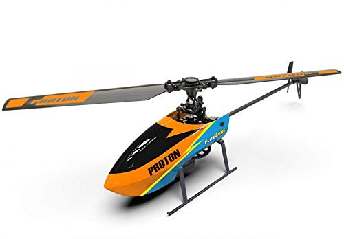 FliteZone RC Helikopter Proton FBL, 4 Kanal, mit 6 Achsen Gyroscope und 2.4 GHZ Fernsteuerrung RTF Set