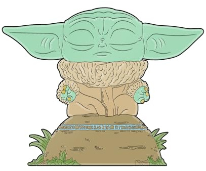 Loungefly Star Wars: Grogu - The Mandalorian - Pin en Émail | Offizielles Sci-Fi Merch - Spielzeug zum Sammeln - Geschenkidee zum Geburtstag für Fans und Sammler