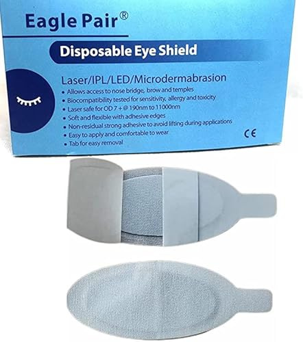 YILUBAO 40 Paar Laser-/IPL/LED-Augenschutz für Kunden-Augenschutz, 190 nm-11000 nm, OD7