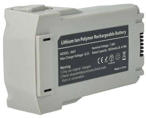vhbw Akku Ersatz für DJI BWX162-3850-7.38, BWX140-2590-7.32, BWX162-2453-7.38 für Drohne Multicopter Quadrocopter (3850 mAh, 7,4 V, Li-Polymer)
