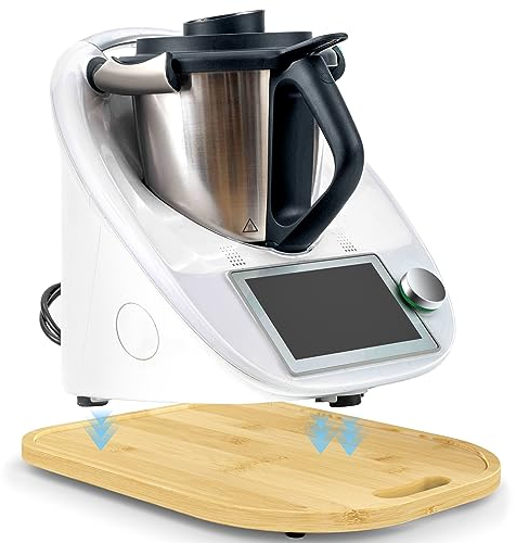 LUCMO Gleitbrett für den Thermomix TM5 TM6 Rollbrett Slider müheloses Verschieben