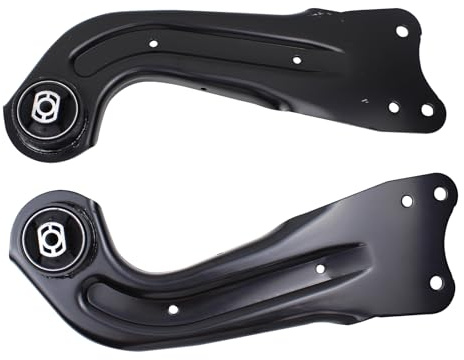 HouYeen Pack of 2 Rear Left and Right Lower Trailing Control Arm Wishbone with Bushes for Au-di A3 8P Q3 8U TT 8J Se-at Altea Leon Toledo mk3 V-W Beetle EOS Golf mk5 mk6 Jetta mk3 mk4