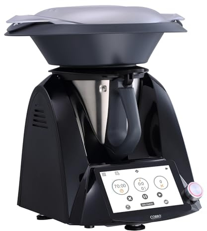 Cobbo TC-7B, Robot de cuisine multifonction COBBO 7, Black/grey