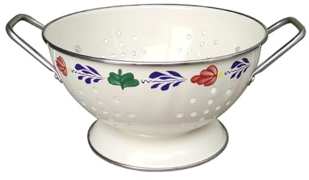 SZLIFE Passoire en métal pour Fruits et légumes, Panier de Lavage pour pâtes, 21 Cm X 12.5 Cm